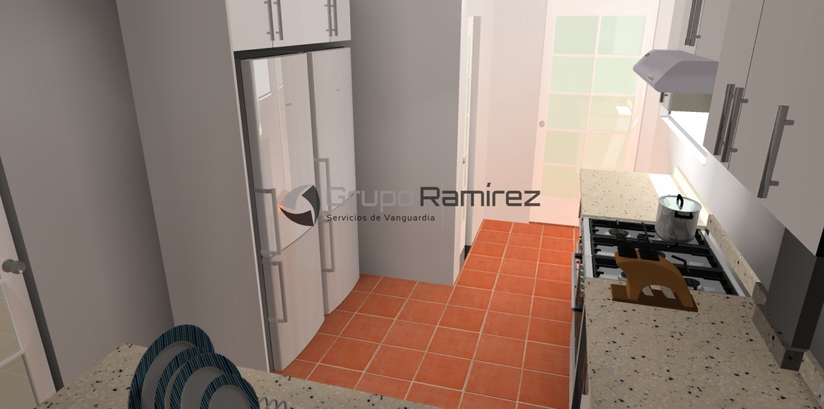 Render cocina integral chapultepec