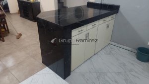 Cubierta de Granito Vía Láctea instalada en el Estado de México