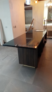 Cubierta de Granito Negro san Gabriel en Tecamachalco
