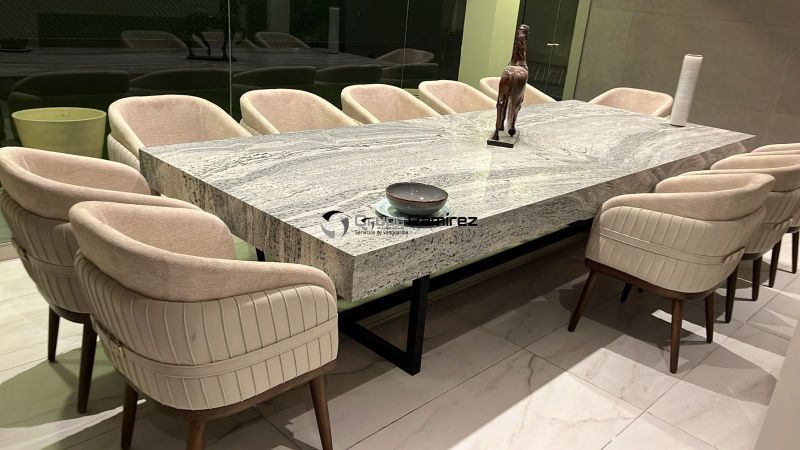 Mesa en granito piracema 