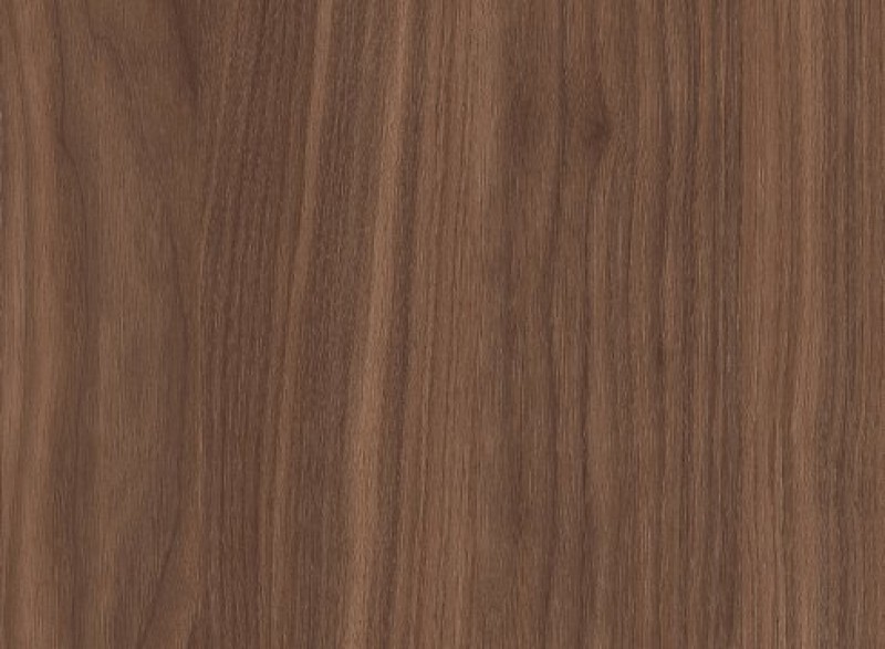 MDF Nogal Neo - Melamina con vetas lineales en tonalidades marrones claras. MDF Nogal Neo